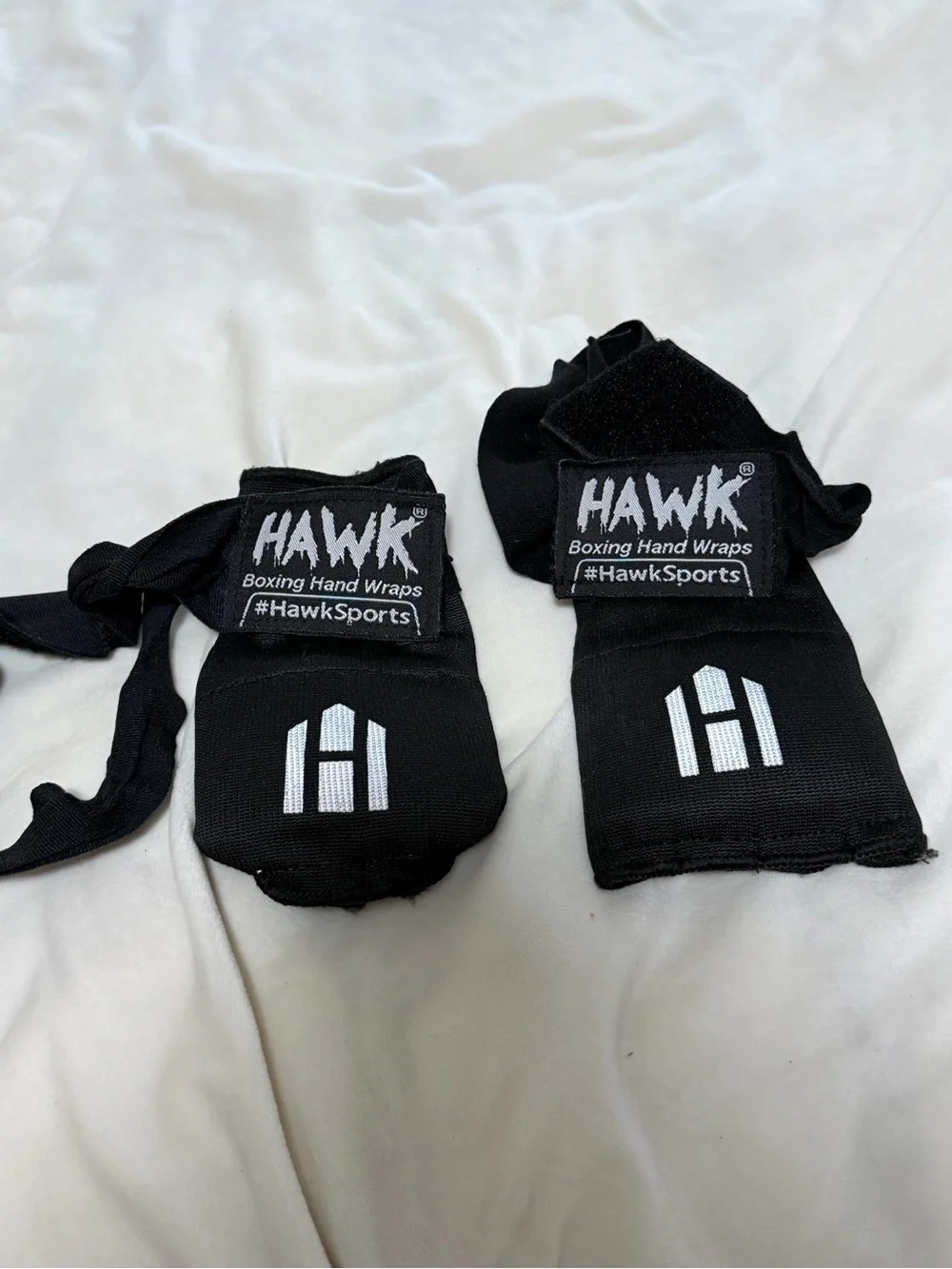 Hawk Women’s Black Boxing Hand Wraps - Comfortable Protection S/M